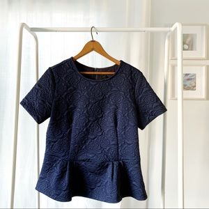 ANN TAYLOR Peplum Top